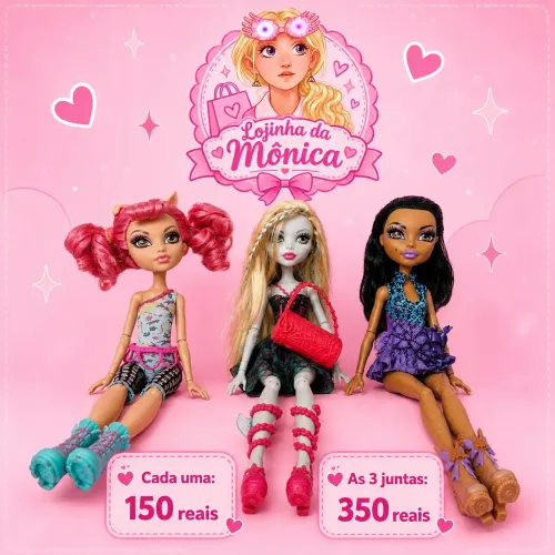 Lote bonecas Monster High Dance Class