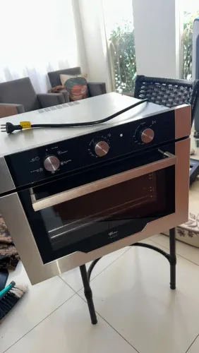 FISCHER FORNO ELÉTRICO EMBUTIR INFINITY 50L COM AIR FRYER INOX 220V 15740-27309