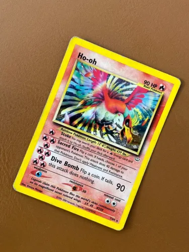 Carta Pokemon Ho-oh Foil 7/64 Ano 2000