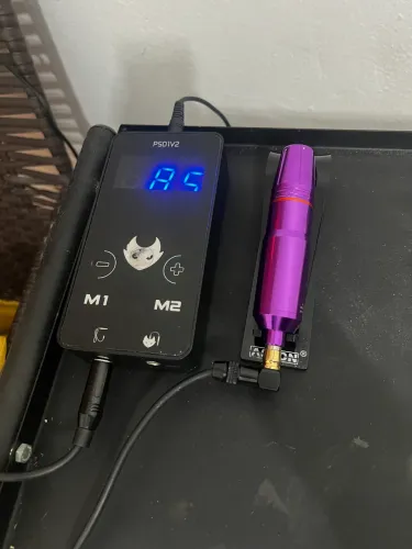 maquina pen + fonte