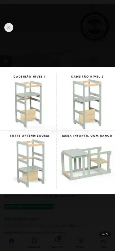 Torre De Aprendizagem Montessori 4 Em 1 Laqueada Verde Claro