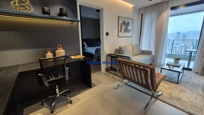 Apartamento à venda 1 suíte 1 vaga com lazer Boqueirão Santos SP