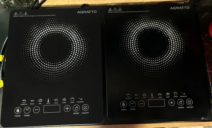 VENDE-SE! Cooktop Indução Agratto 1 Boca C/ Controle Temperatura