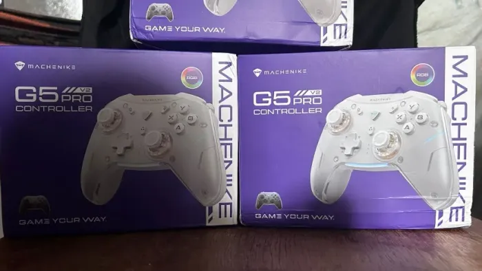 Controle G5Pro V2 Machenike Branco