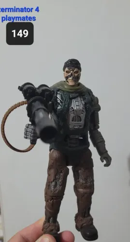 Boneco T600 robô exterminador do futuro 4 playmates terminator filme action figure 