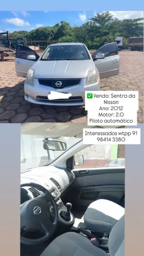 Nissan Sentra 2.0/ 2.0 Flex Fuel 16V Mec. 2012