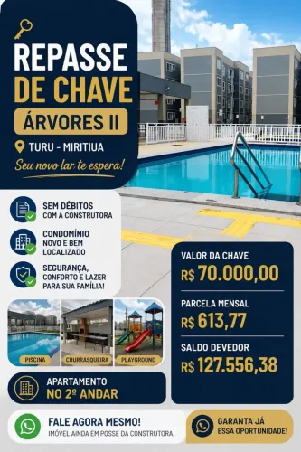 REPASSE DE CHAVE NO ARVORRES 3 PRONTO PRA MORAR // 070
