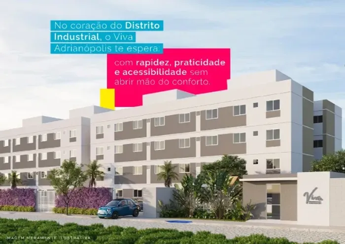 APARTAMENTO 02 QUARTOS PARA LOCAÇÃO BAIRRO DISTRITO INDUSTRIAL - CAMPINA GRANDE PB