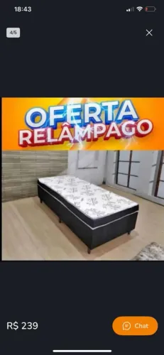 Cama box solteiro