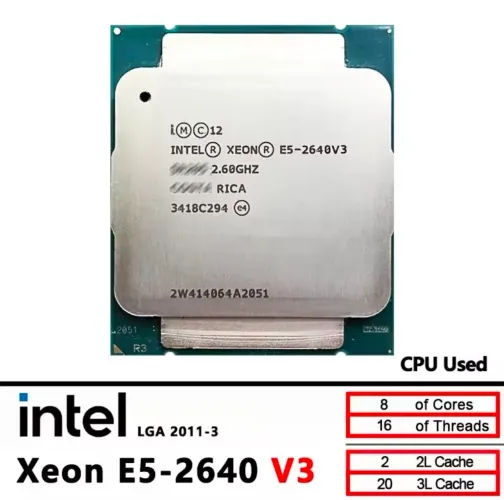 Processador Intel Xeon E5 2640 V3