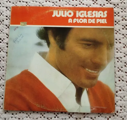 Disco de vinik-Julio Iglesias-A flor de Piel