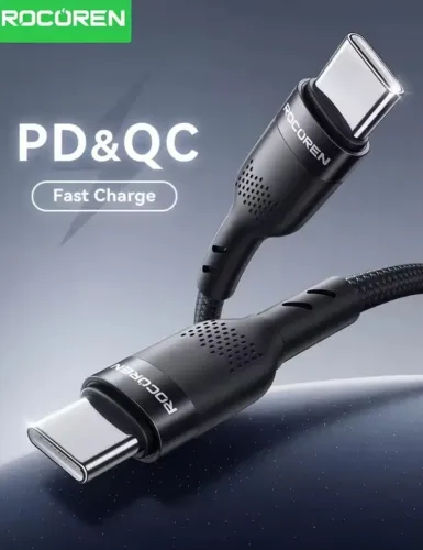 Cabo Rocoren 60W em nylon com 2 metros 