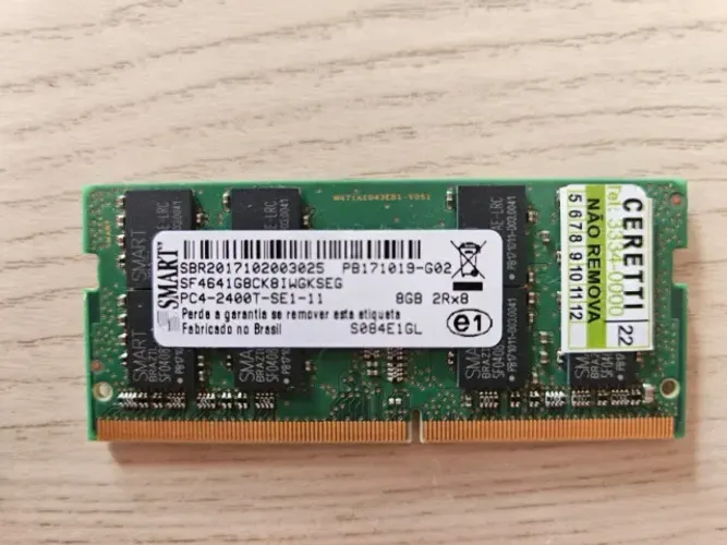 Memória Smart DDR4 4GB 2400MHz Notebook
