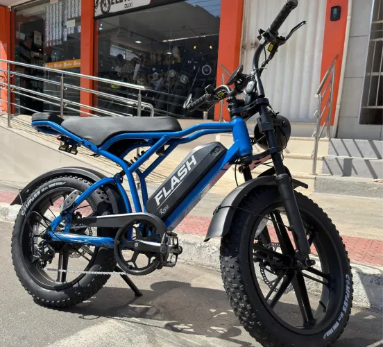 Bike Eletrica FLASH 1000W (2026) COLOR (ZERO KM - SOMOS LOJA)