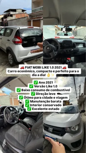 Fiat Mobi Like 1.0 Fire Flex 5P. 2021
