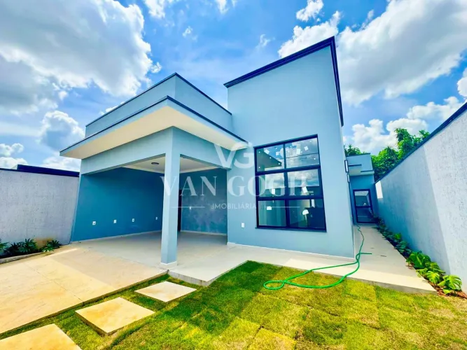 Casa térrea à venda no Jardim Europa em Holambra/SP 2 suítes e acessibilidade