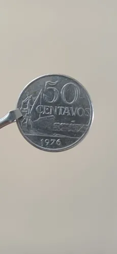 MOEDA ANTIGA 1976/50 ANOS