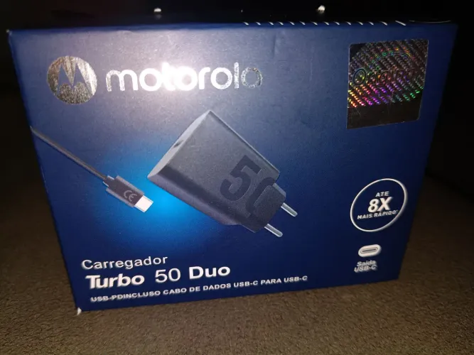 Vende se carregador turbo motorola 