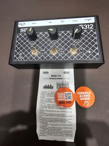 Pedal Simulador de Gabinete Santo Ângelo G312