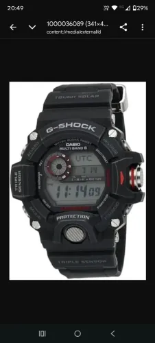 Relogio Casio G-shock Rangeman Gw-9400 solar