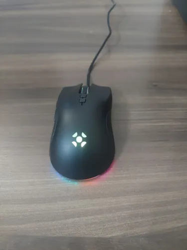 Mouse Gamer Fortrek BlackFire, LED RGB, 7200DPI, Switch Huano, 6 Botões, USB, Preto