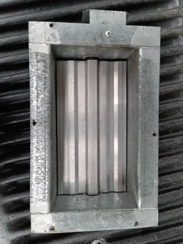 Damper para ajuste de vazão para dutos