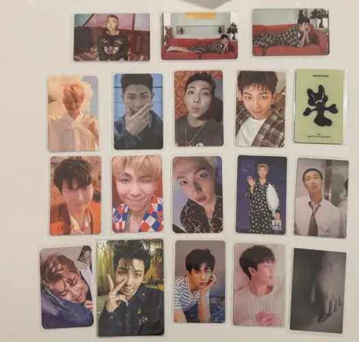 Lote 30 Photocards Oficiais PC Namjoon RM BTS Bangtan Rap Monster Persona Tear Her HYYH