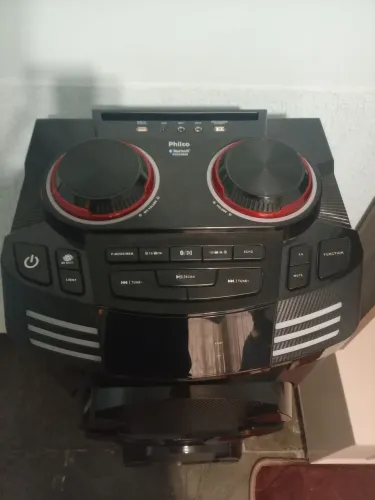 Caixa de som paredao Philco