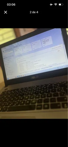 Notbook Asus i7 8 RAM 240 SSD