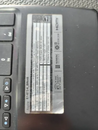 Notebook Acer I5 4geracaio