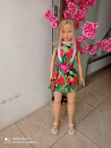 Boneca Stefany de 1 metro 