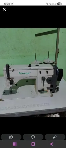 Máquina de Costura Industrial Reta e Zigue-Zague