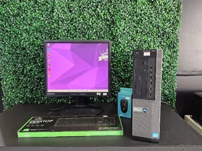 Setup Completo Dell Com Monitor 17 Polegadas, Processador I5 E Ssd