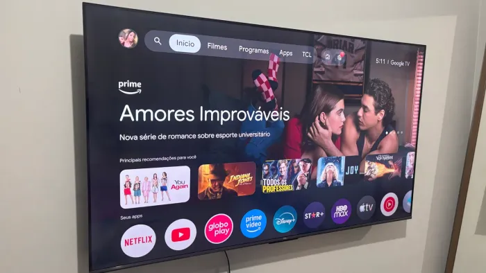 Tv TCL 65 polegadas 