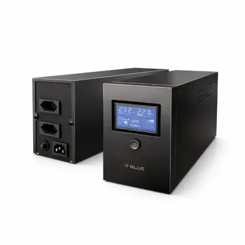 Nobreak Ups 650va 360w Silencioso Com Lcd Proteção Contra Quedas De Energia Max-0400