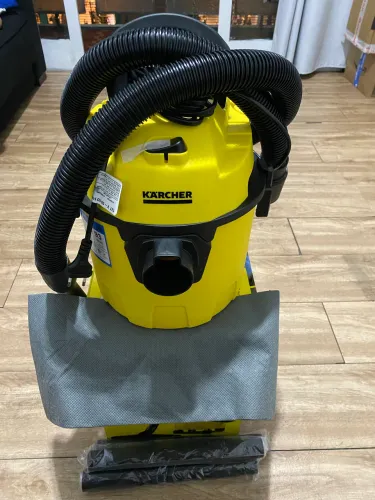 Aspirador Karcher 3 em 1 - Aspira Pó e Água + Função Soprador. alcance de 7,5m 1500W 110v