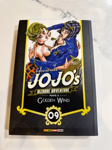 Mangá jojos bizarre adventure parte 5 Golden wind volume 09
