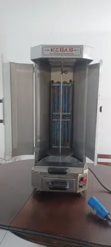 Máquina de Shawarma / Kebab / Grego ELÉTRICA - Marca KEBAB - 20kg Inox