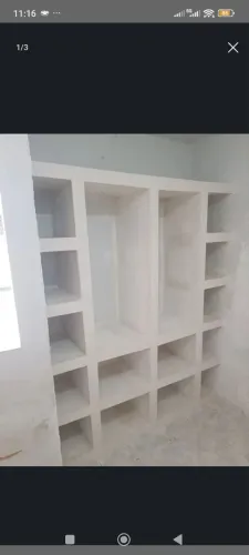 Guarda-roupas de gesso
