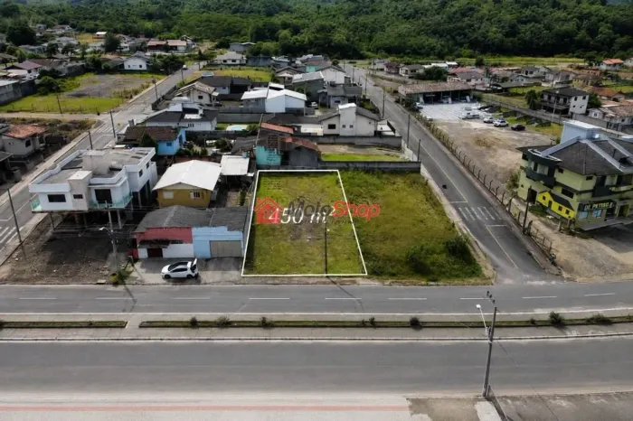 TERRENO DE FRENTE PARA A AVENIDA PRINCIPAL DE SIDERÓPOLIS/SC