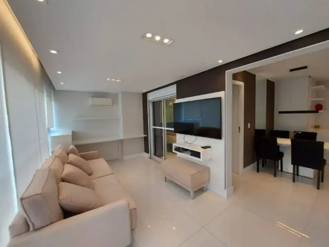 Apartamento com 1 dormitório, 1 Vaga com 55 m² - à Venda por R$ 1.590.000,00 ou Aluguel po