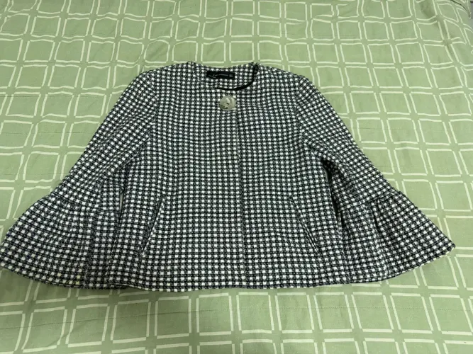 Casaco Zara xadrez - P