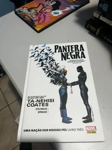 livro pantera negra - uma nação sob nossos pés