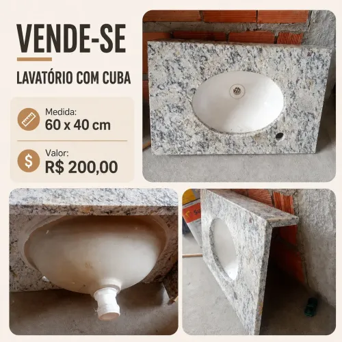 Pia banheiro