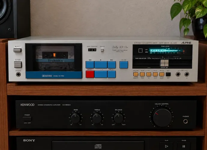 Tape Deck Alpine AL - 35 || Ano 1982