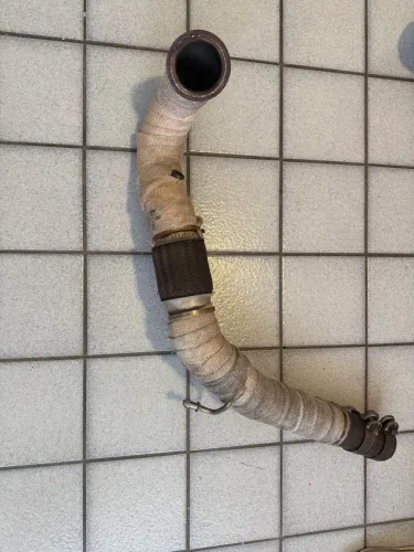 Downpipe DPW 3pol ea888 gen3 Jetta Gli, GTI, A3 , Tiguan , Passat, com fita térmica