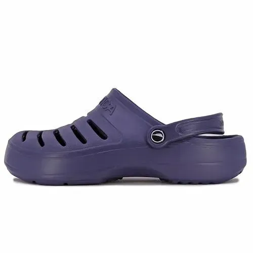 Nautica River Edge Clog na cor azul-marinho