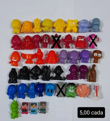Gogos diversos preço unitário