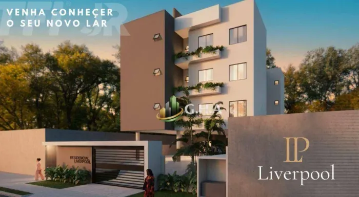 Apartamento com 2 dormitórios à venda, 56 m² por R$ 367.710,00 - Estância Pinhais - Pinhai