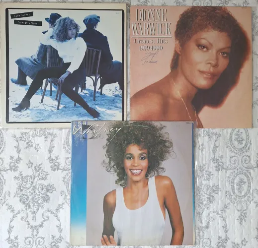 Lote Discos Vinil DIVAS anos 80' Tina Whitney Dionne